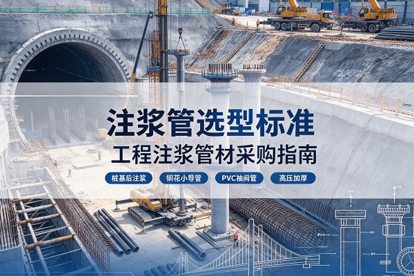 密云区注浆管选型标准