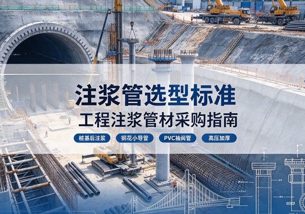 密云区注浆管选型标准